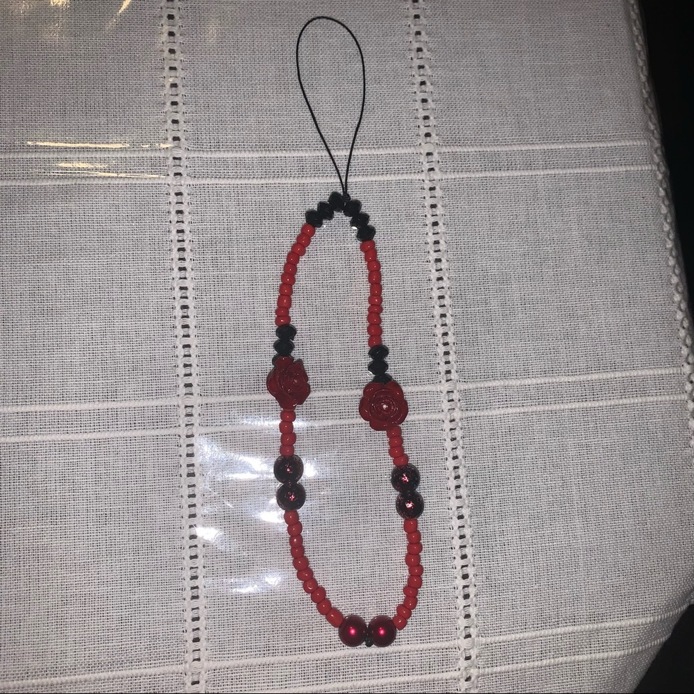 Beaded Phone Chain Strap for Women Girls